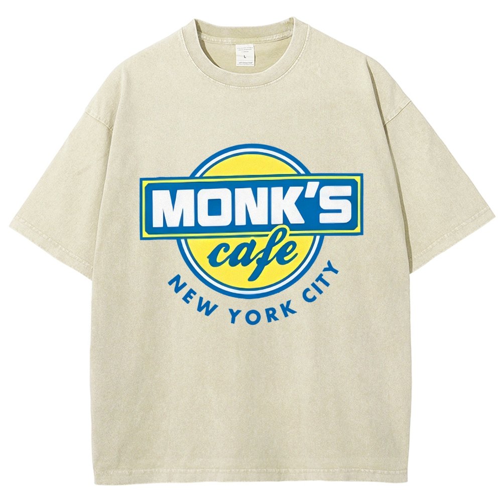 Mystic Cafe Vintage Distressed T-shirt