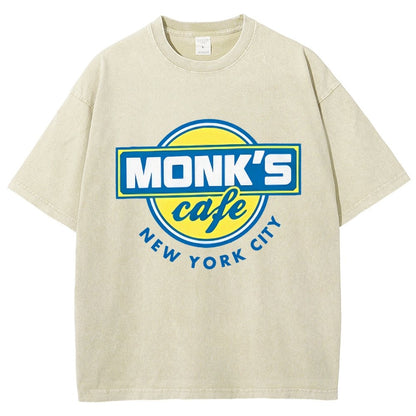 Mystic Cafe Vintage Distressed T-shirt