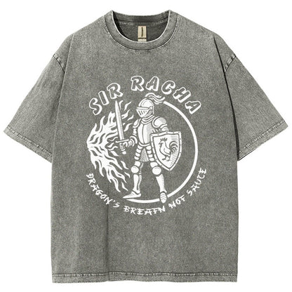 Sir Racha Dragon’s Breath Hot Sauce Vintage Distressed T-shirt