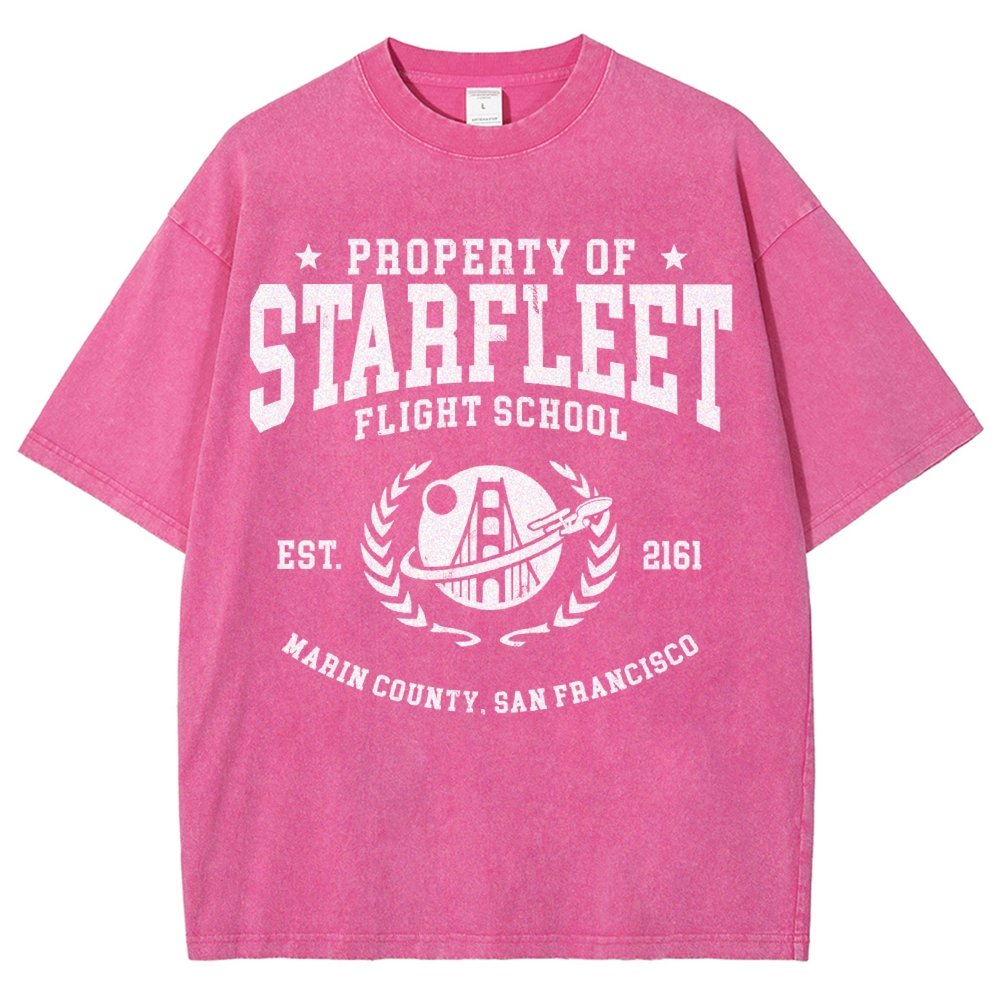 Academy Flight School Vintage Distressed T-shirt