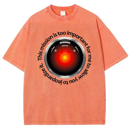 This Mission Is Too Important For Me To Allow You To Jeopardize It. Vintage Distressed T-shirt