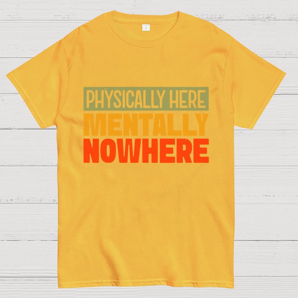 Mentally Nowhere Geek T-Shirt