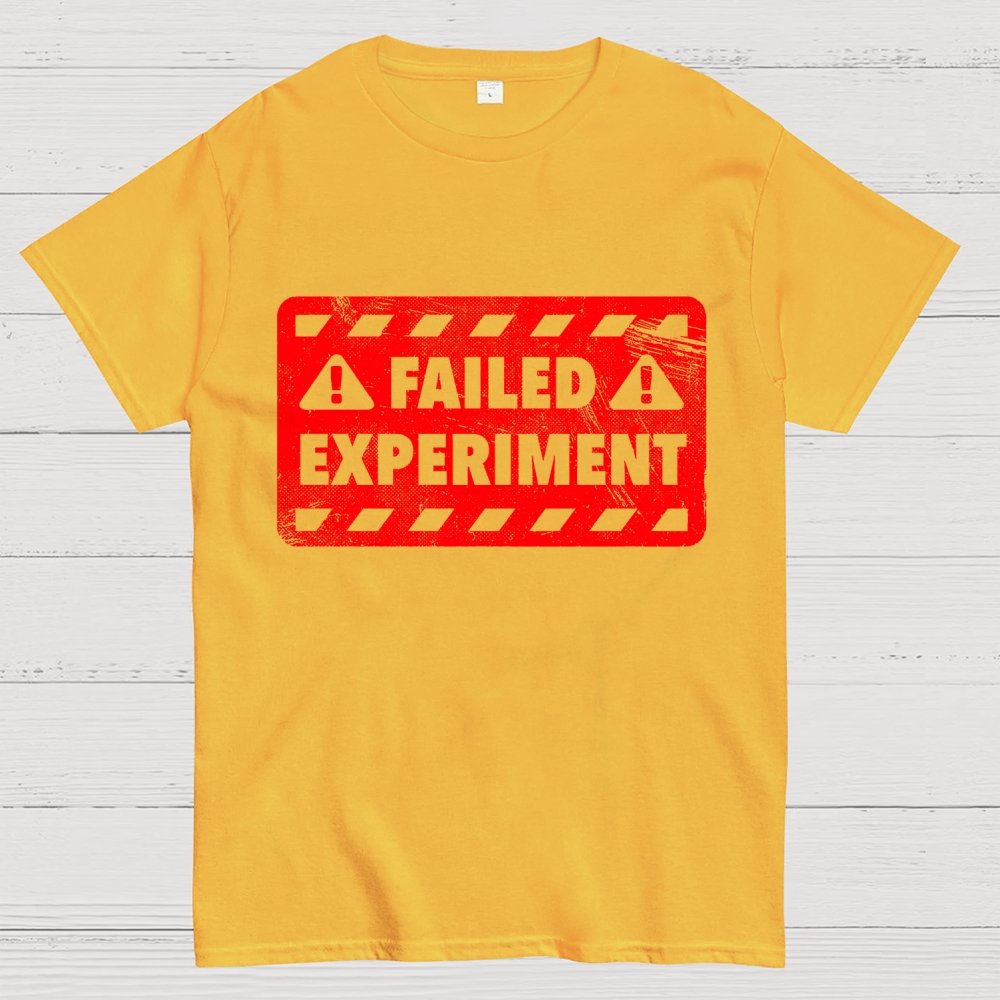 Failed Experiment Geek T-Shirt