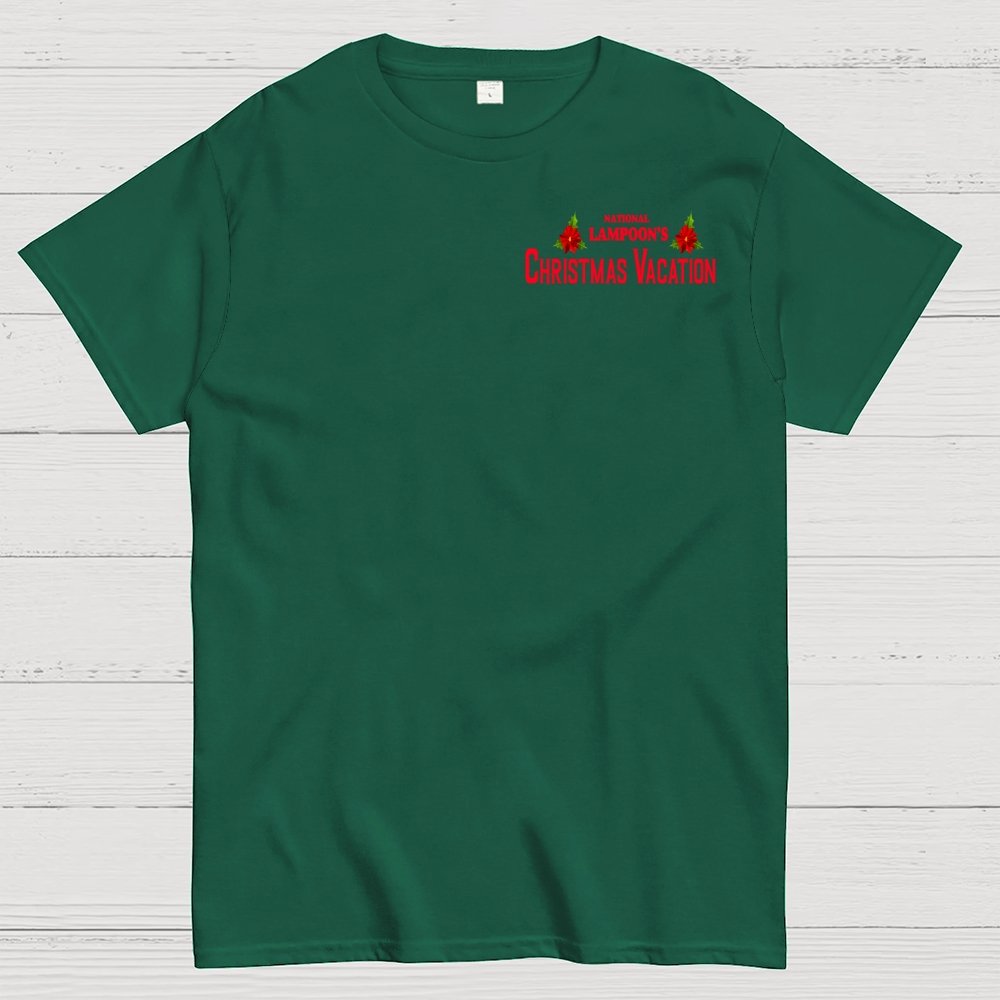 Holiday Vacation Quote Front And Back Printing Geek T-Shirt