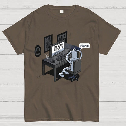 Robot Problems Nerdy T-Shirt
