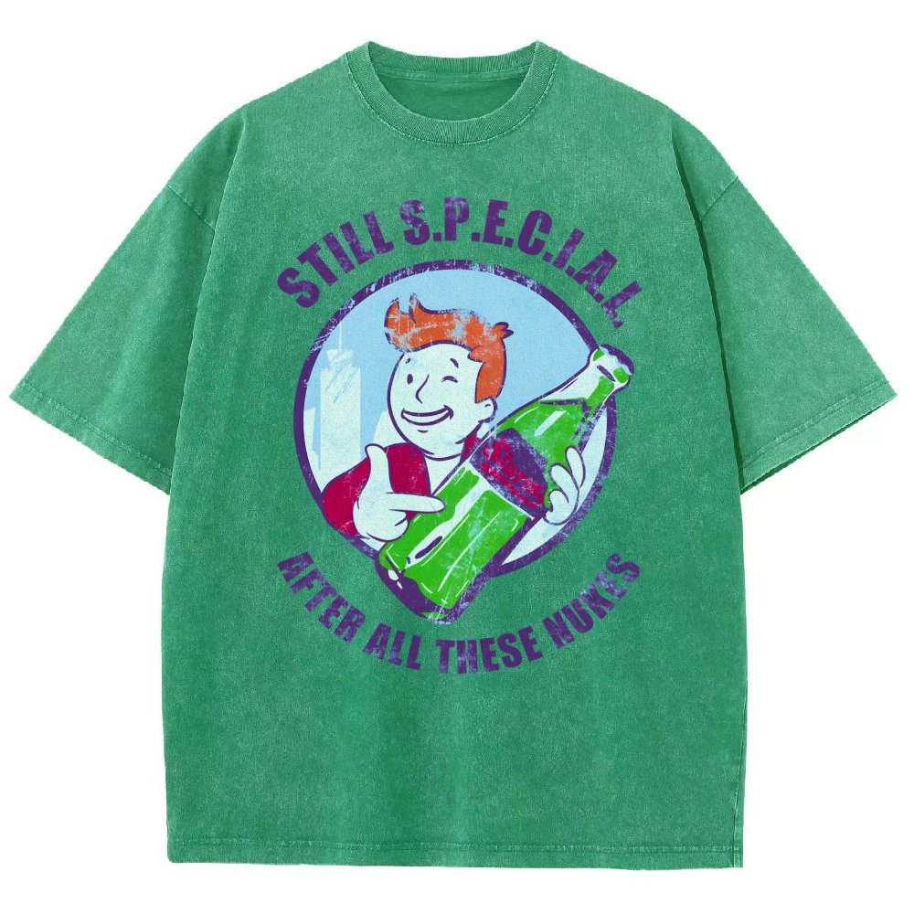 Still Super Special after all these nukes Vintage Distressed T-shirt