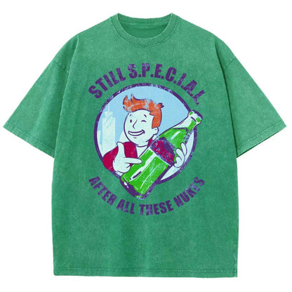 Still Super Special after all these nukes Vintage Distressed T-shirt