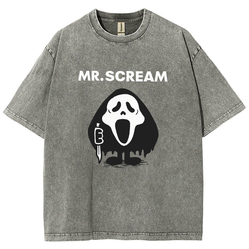 Mr. Scream Vintage Distressed T-shirt