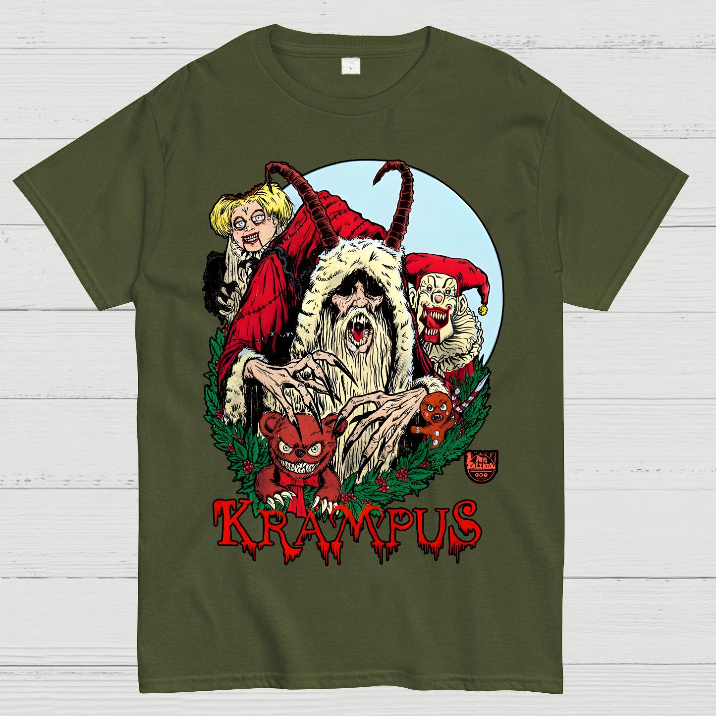Krampus Christmas Geek T-Shirt