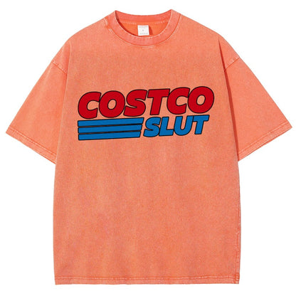 Costco Slut Vintage Distressed T-shirt