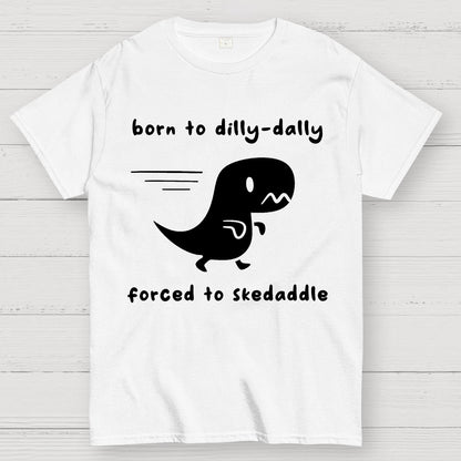 Forced To Skedaddle Geek T-Shirt