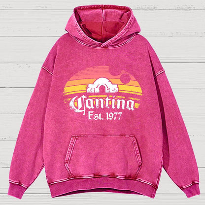 1977 Bistro Vintage Distressed Hoodie