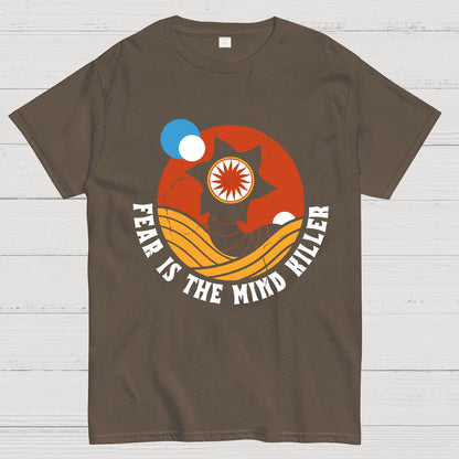 Fear Is The Mind Killer - Vintage Distressed Retro Scifi Geek T-Shirt