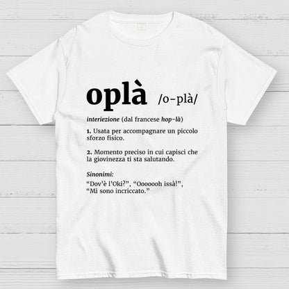 Oplà! Definizione Meme Geek T-Shirt