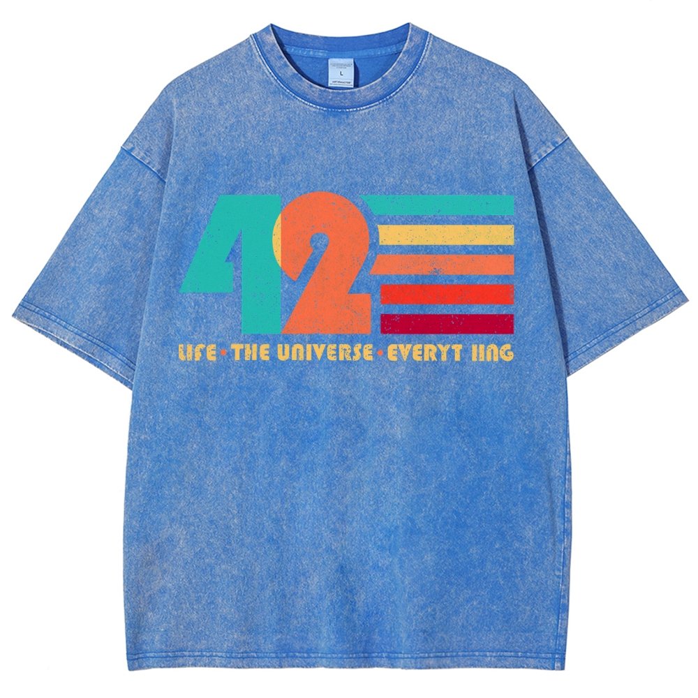 The Answer Is 42 Vintage Distressed T-shirt