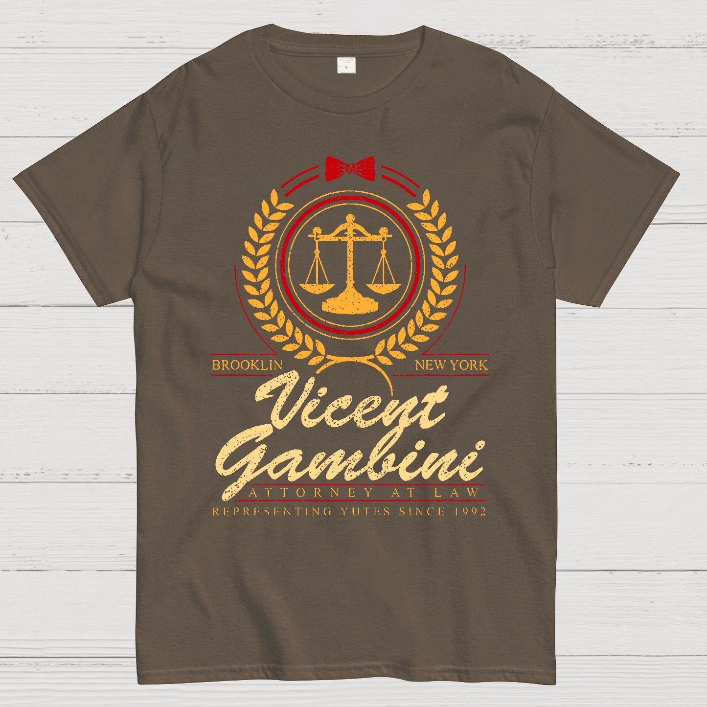 Brooklyn Lawyer Courtroom Genius Geek T-Shirt