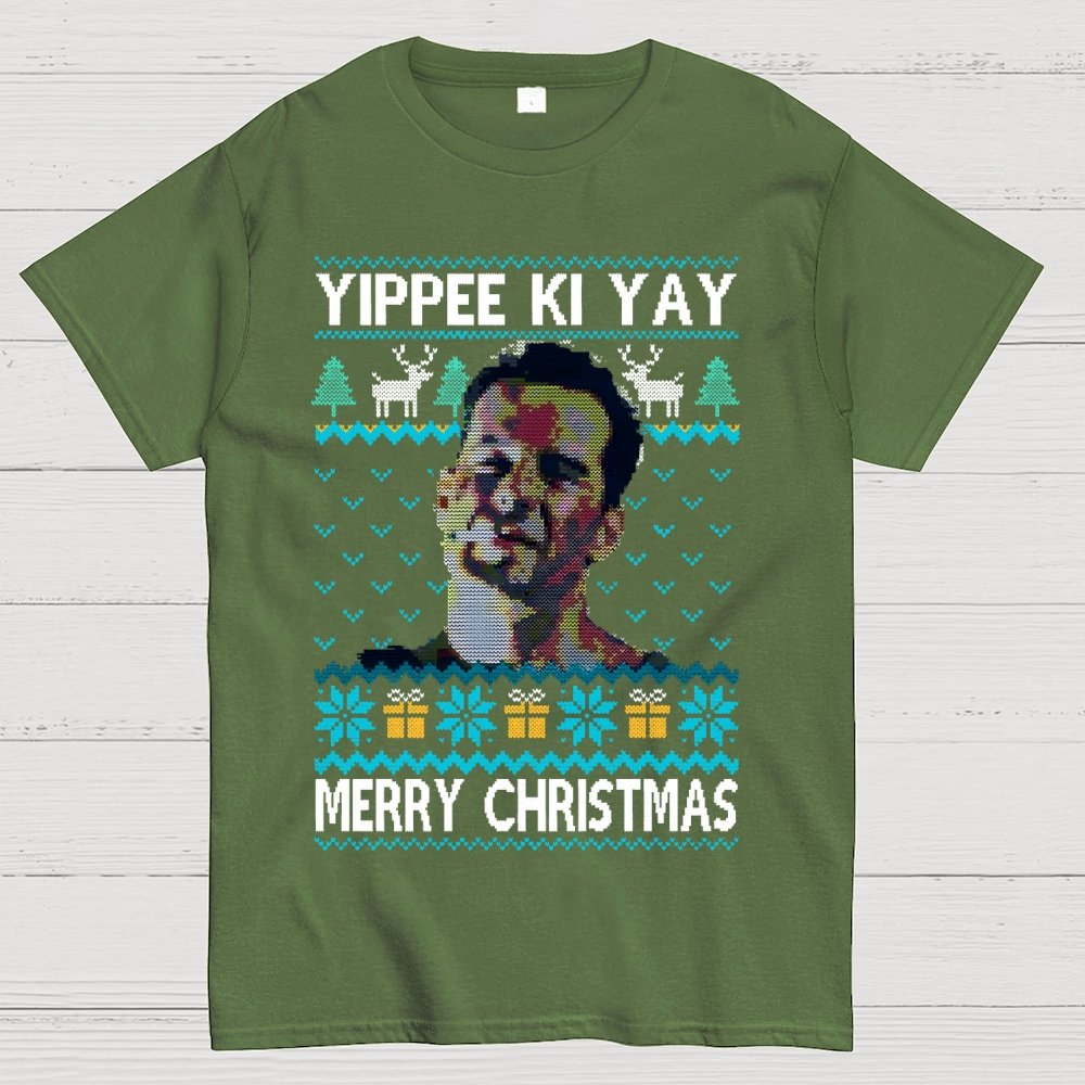 Yippee Ki Christmas Geek T-Shirt