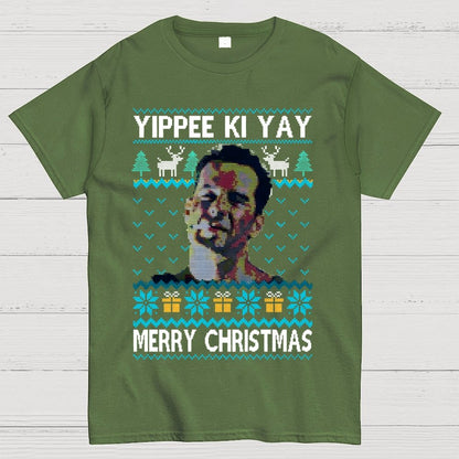 Yippee Ki Christmas Geek T-Shirt