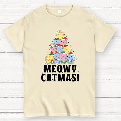 Meowy Catmas! Geek T-Shirt