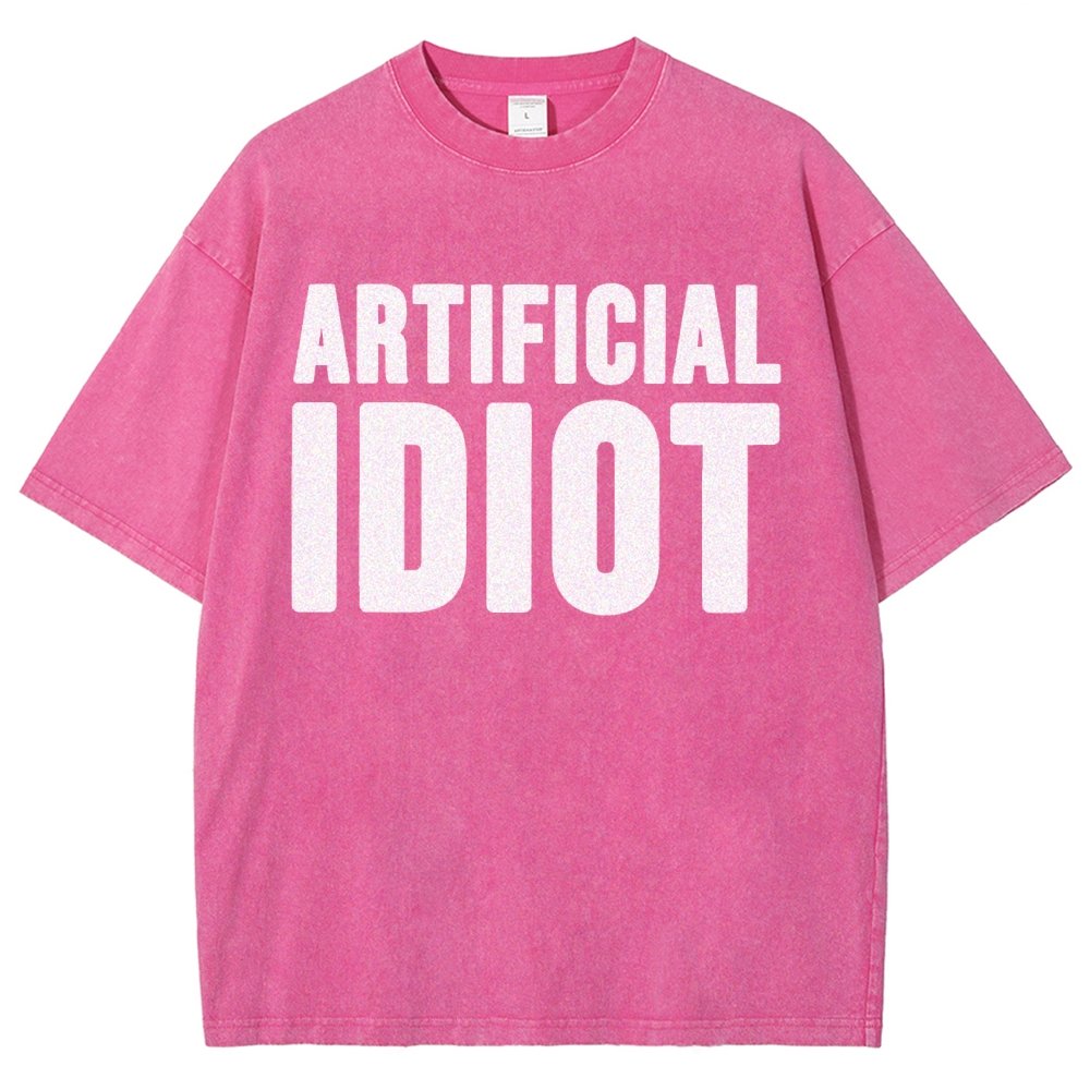 Artificial Idiot Vintage Distressed T-shirt