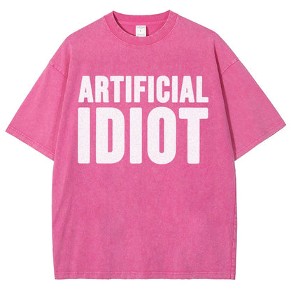 Artificial Idiot Vintage Distressed T-shirt