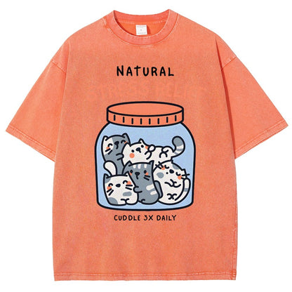 Natural Stress Relief Vintage Distressed T-shirt