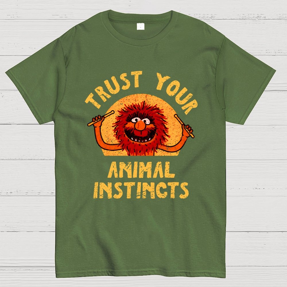 Trust Your Animal Instincts Geek T-Shirt