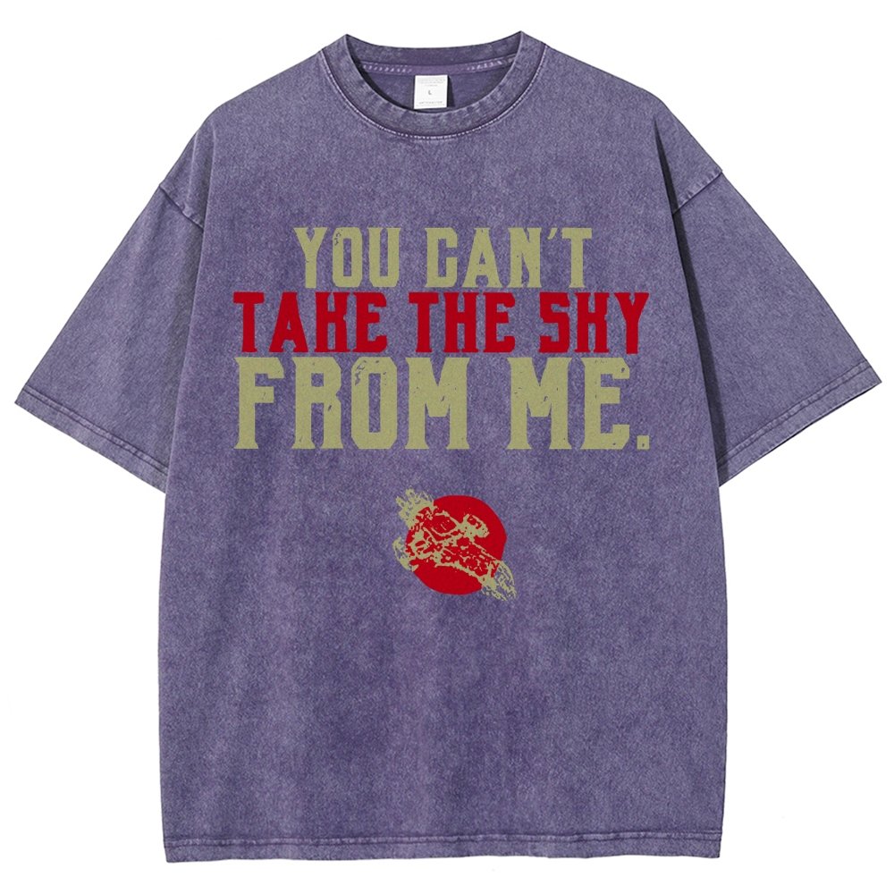 Serenity Front Vintage Distressed T-shirt