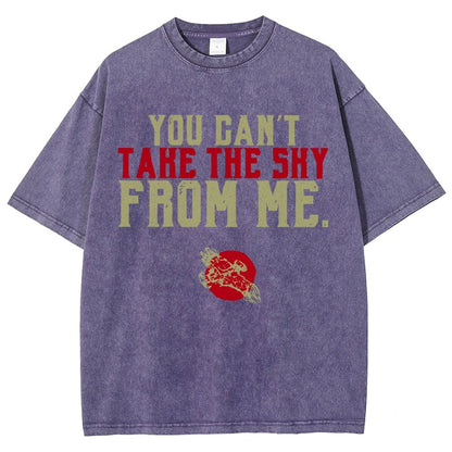 Serenity Front Vintage Distressed T-shirt