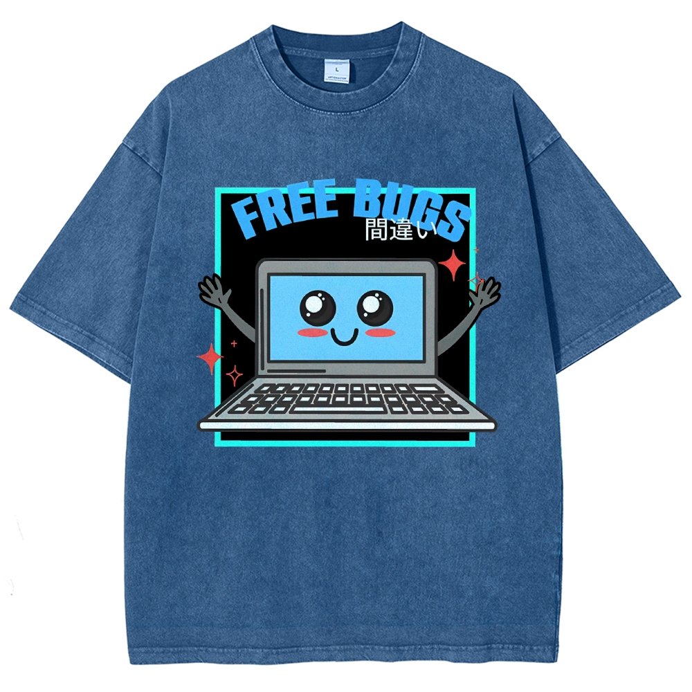Free Bugs Vintage Distressed T-shirt