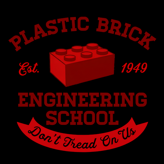 Plastic Building Bricks Engineering School Geek Cotton Sweatshirt