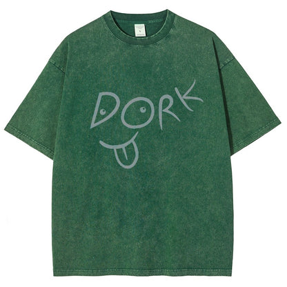 Go Dork Vintage Distressed T-shirt