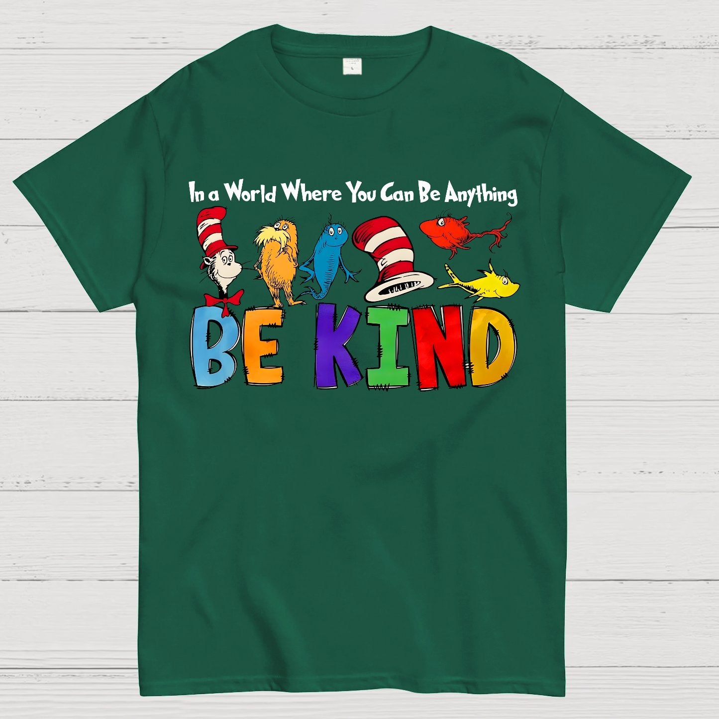In a World Where You Can Be Anything Be Kind Nerd Geek T-Shirt