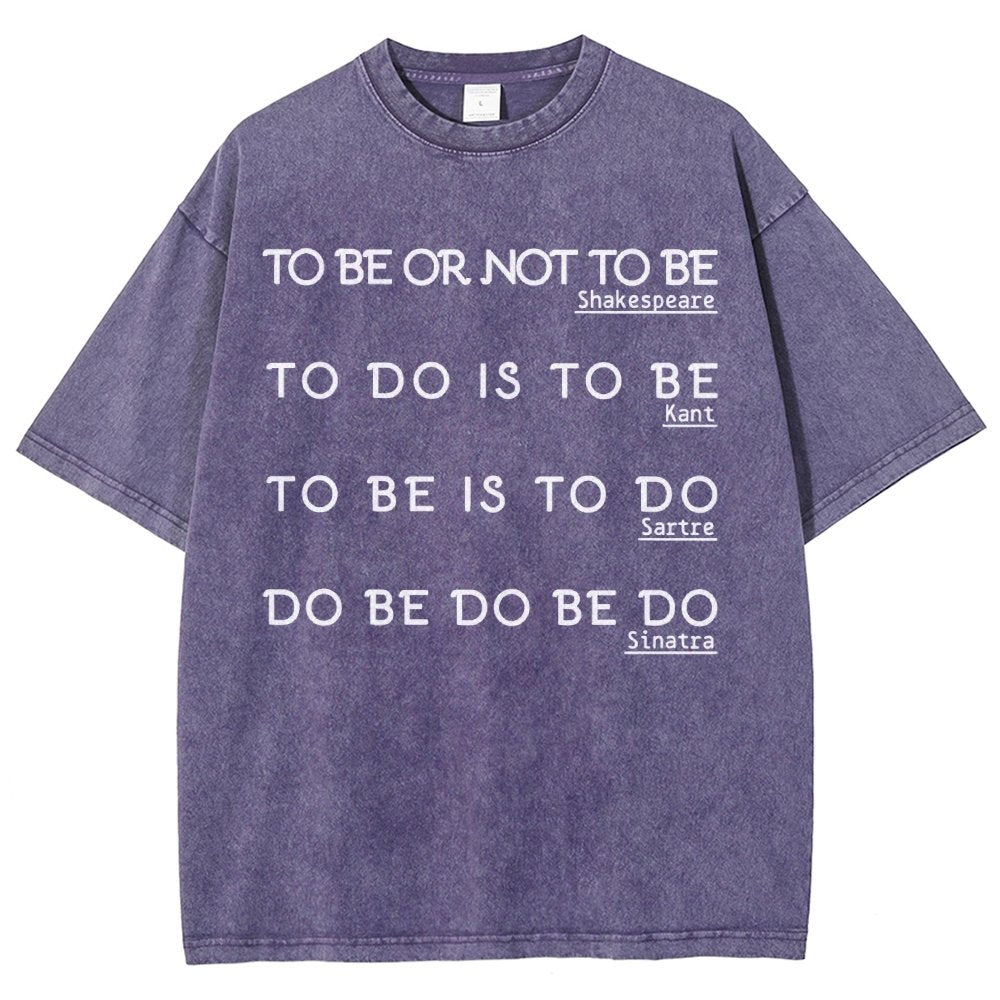 Philosophical lyric Poetic Crooner Classic Vintage Distressed T-shirt