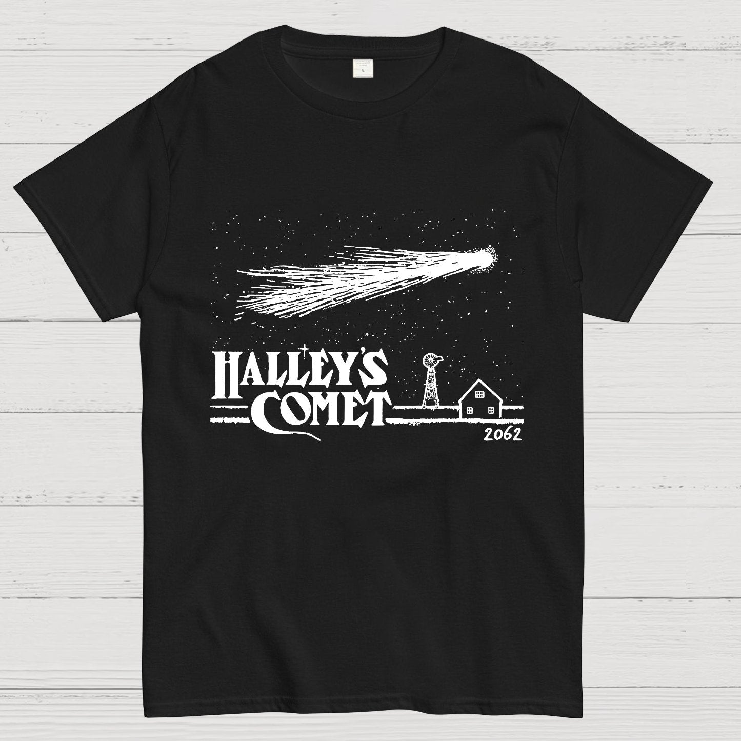 Halley's Comet Funny Geeky T-Shirt