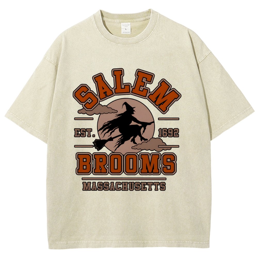 SALEM BROOMS Vintage Distressed T-shirt