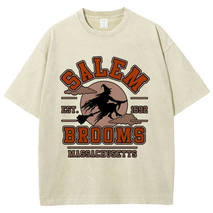 SALEM BROOMS Vintage Distressed T-shirt