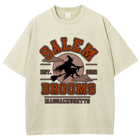 SALEM BROOMS Vintage Distressed T-shirt