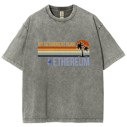ETH Retirement Plan Vintage Distressed T-shirt