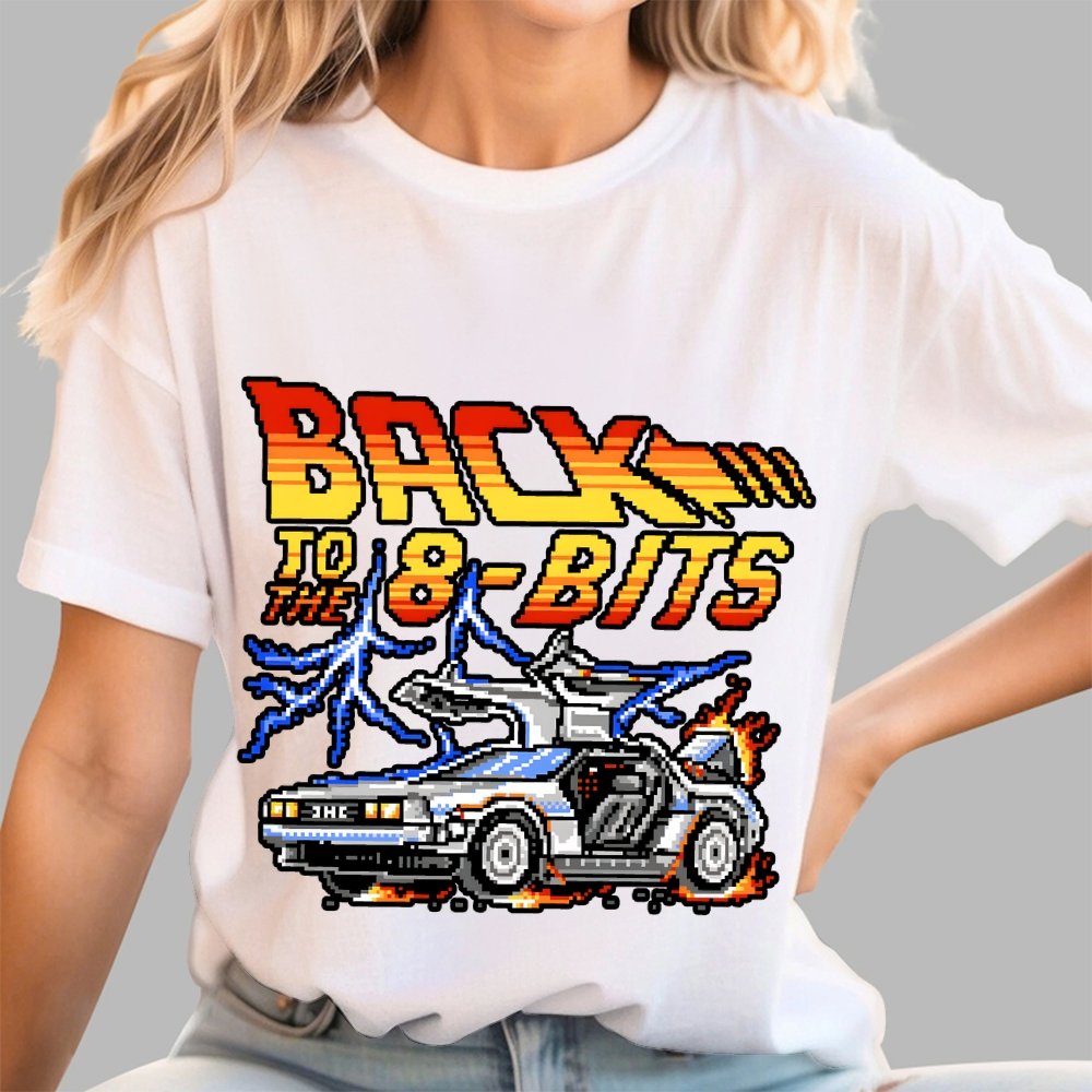 Back To The 8 Bits Geek T-Shirt