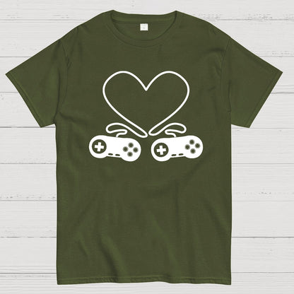 Valentine's Day Gamer Nerd T-Shirt