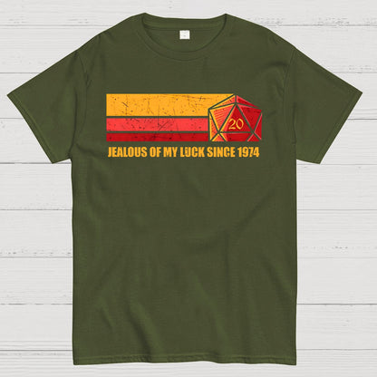 Jealous Of My Luck Since 1974 Geek T-Shirt