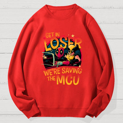 Saving The Universe Geek Cotton Sweatshirt