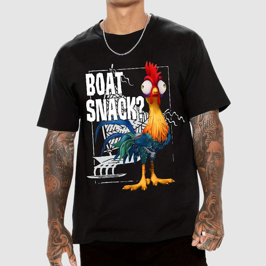 Boat Snack?  Chicken Geek T-Shirt