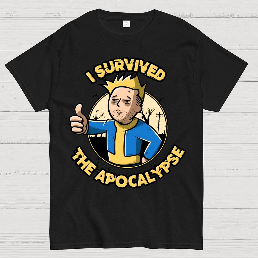 I Survived Sarcasm Funny Geek T-Shirt