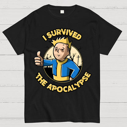 I Survived Sarcasm Funny Geek T-Shirt