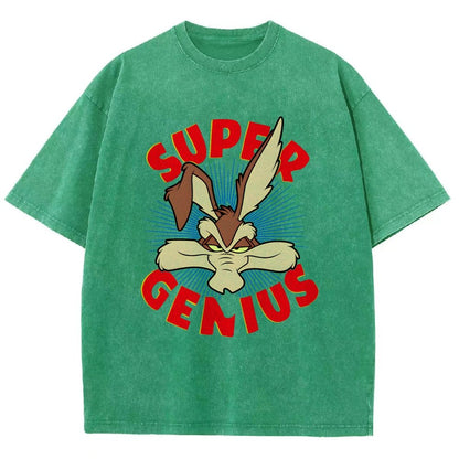 Super Genius Vintage Distressed T-shirt