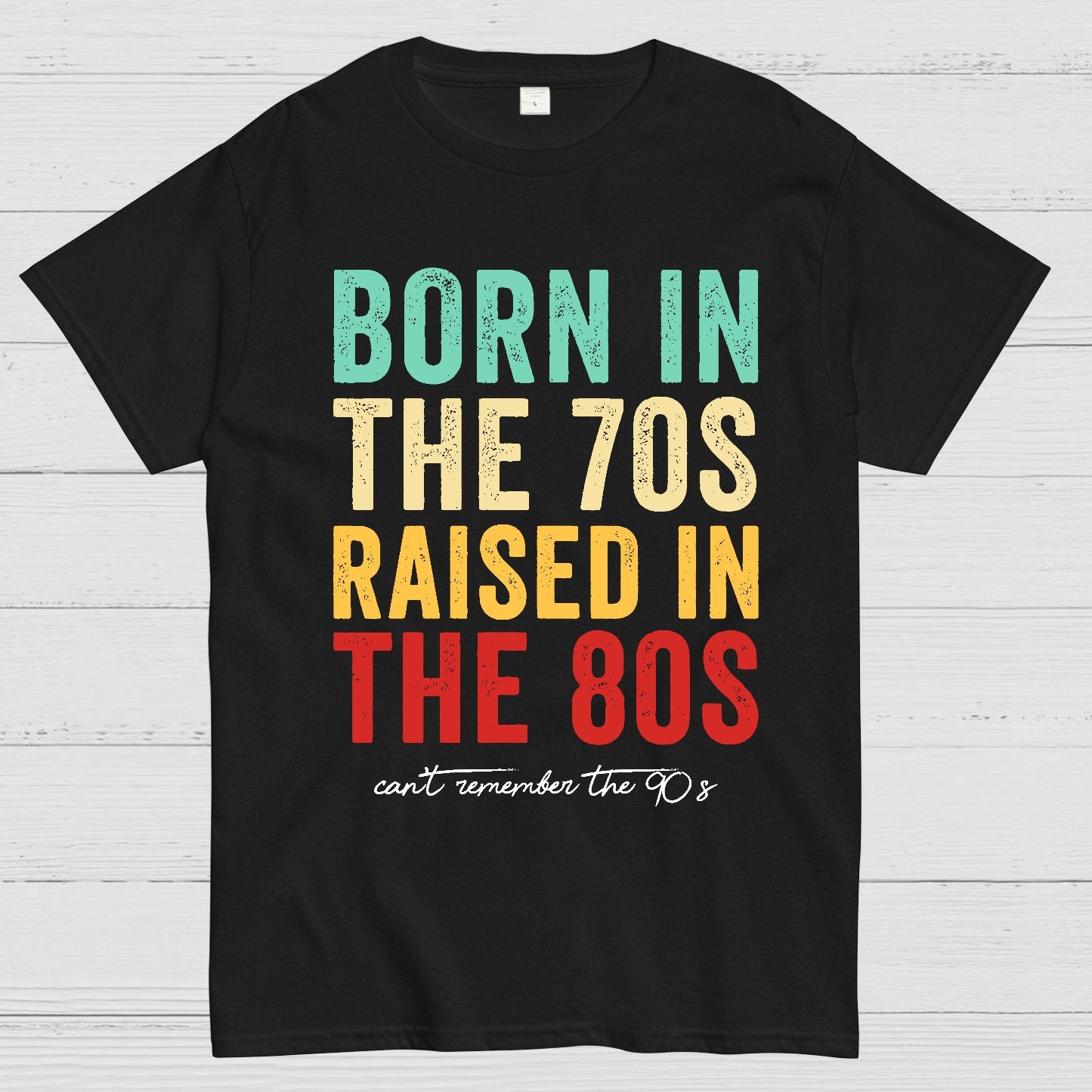 Raised in the 80s Geek T-Shirt