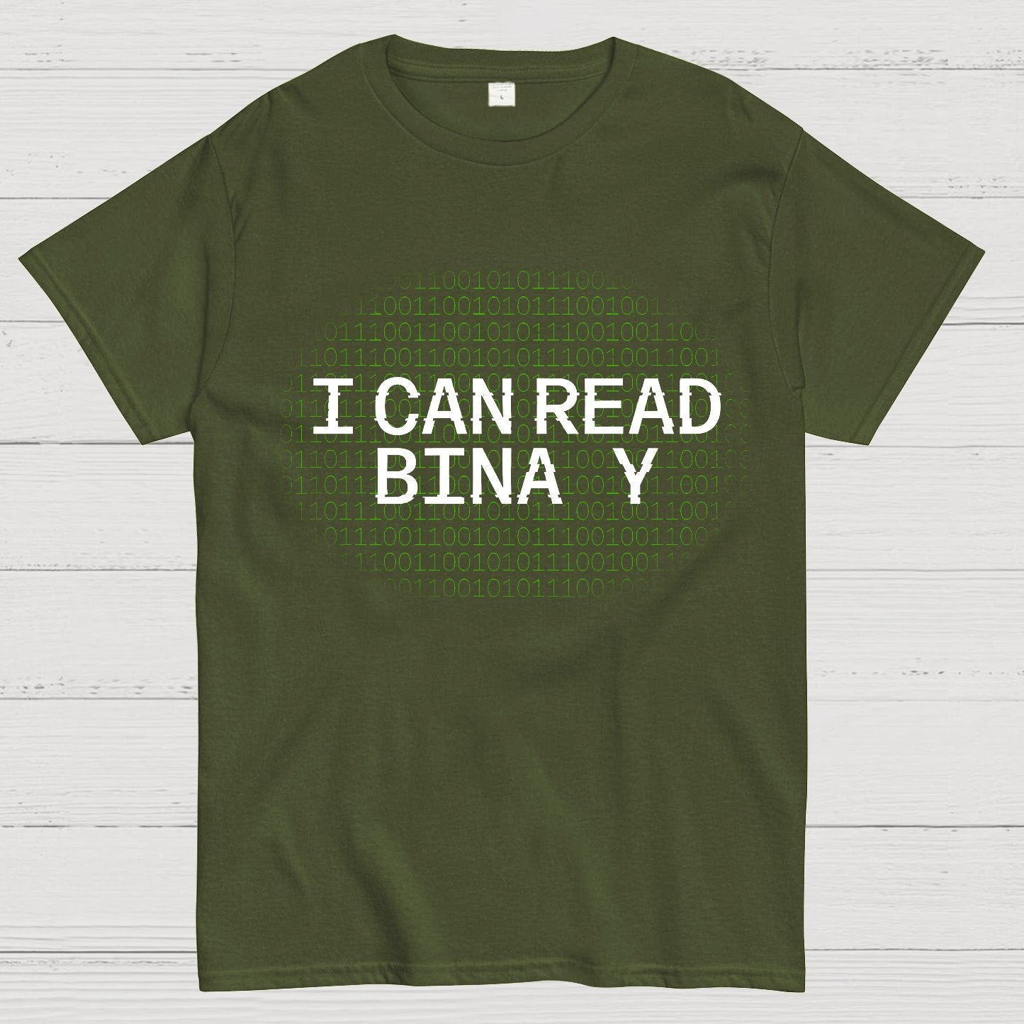I Can Read Binary Geek T-Shirt