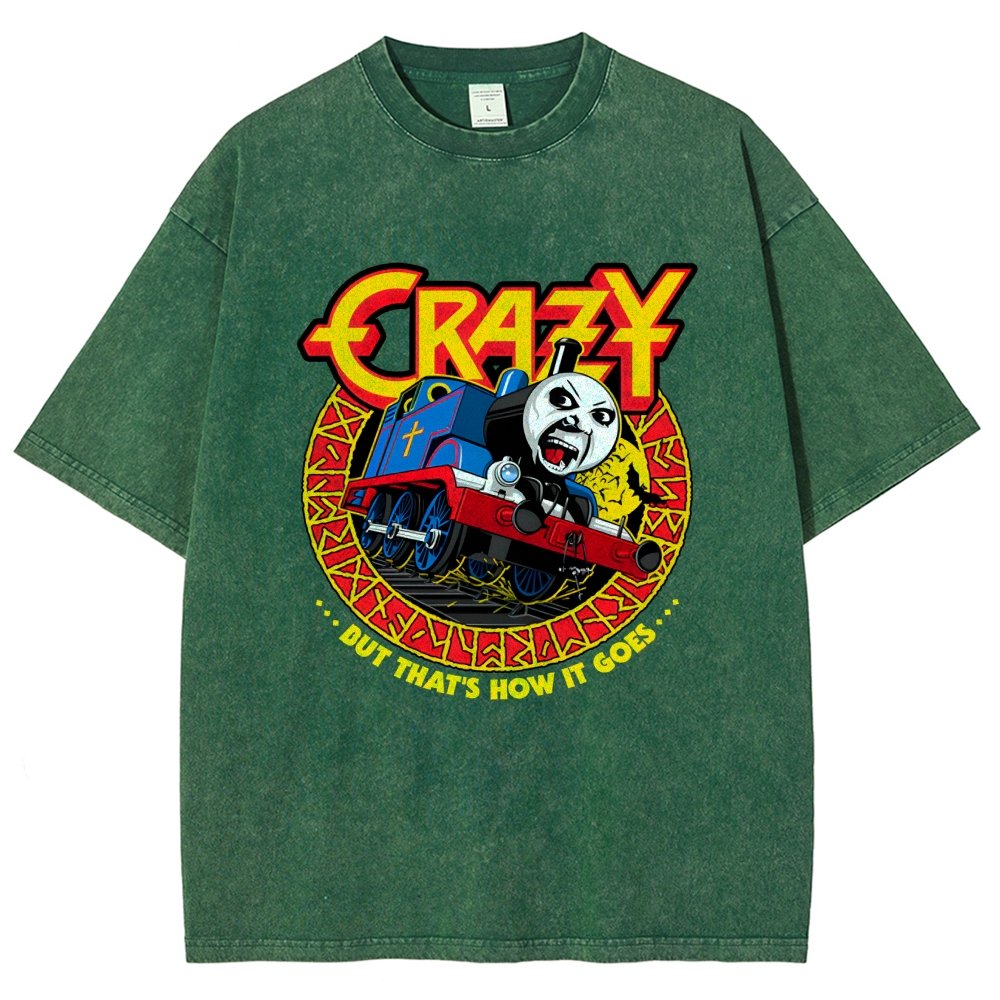 Crazy Tom Vintage Distressed T-shirt